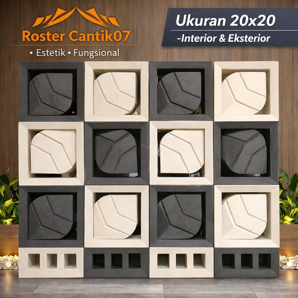 Jual roster ventilasi udara/roster minimalis/roster beton/roster lubang ...
