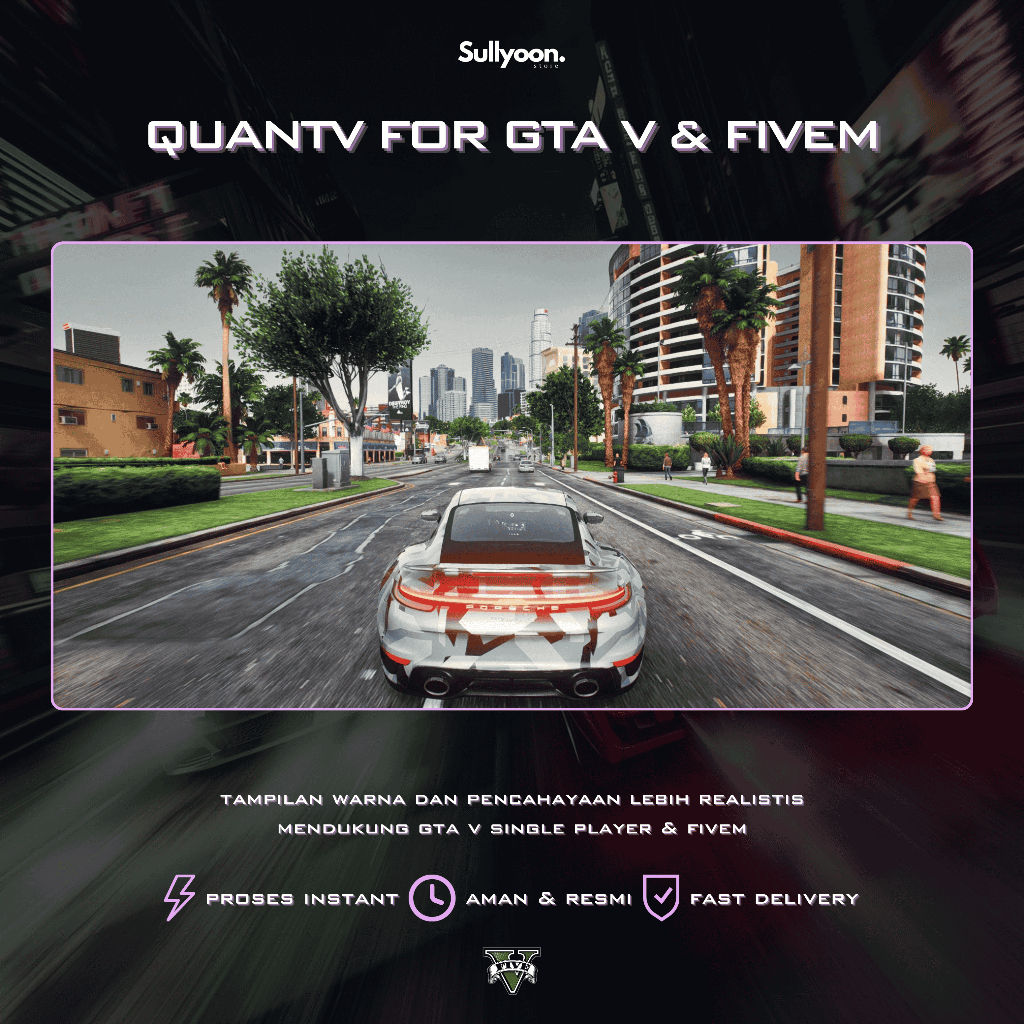 Jual QuanTV Realistic Graphics Mod For GTA V & FiveM ( Last Update 26 ...