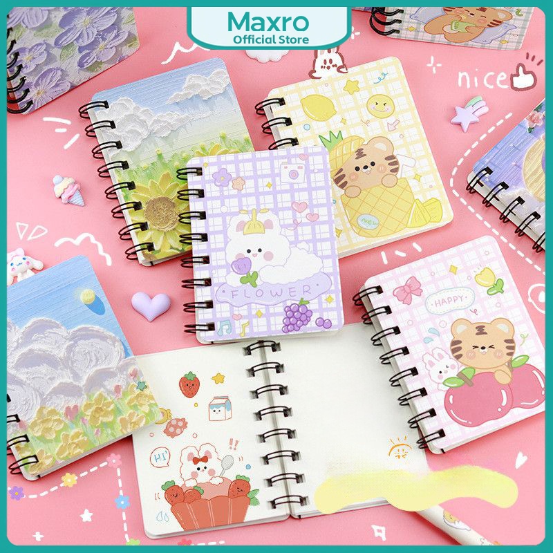 Jual Maxro - 50 Lember Notebook A7 Scrapbook Mini Buku Kecil Catatan ...