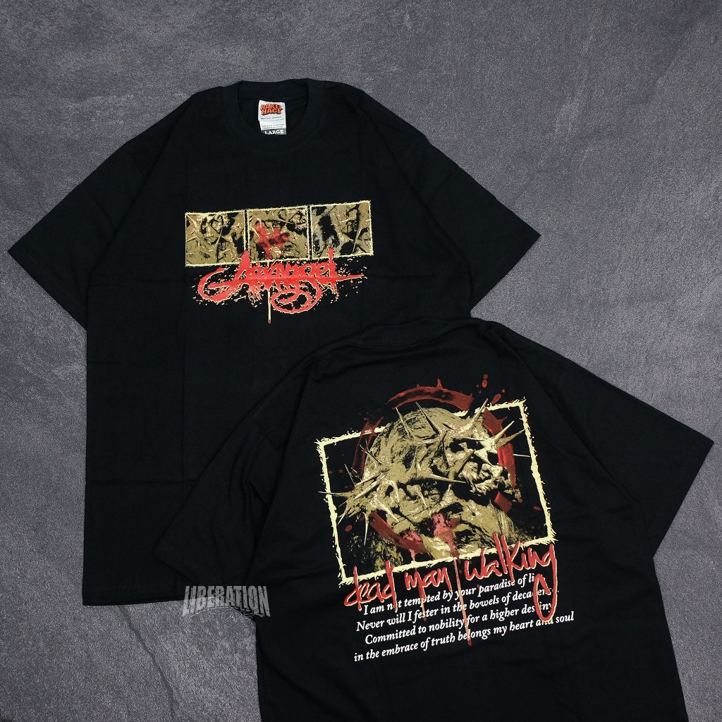Jual TS ARKANGEL - DEAD MAN WALKING | Official Band Merch | Merch Band ...