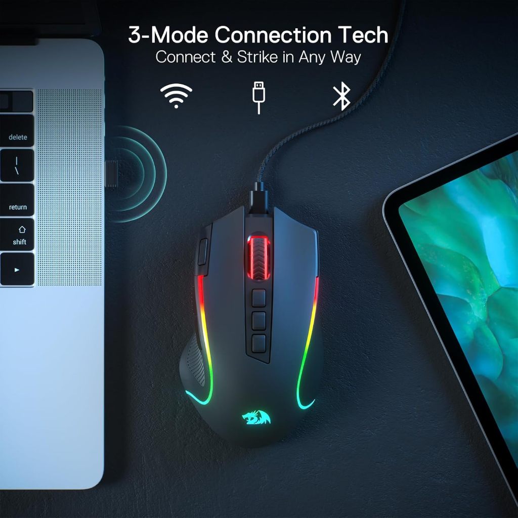 Jual Redragon Predator M612 RGB 8000 DPI Wired Optical Gaming Mouse ...