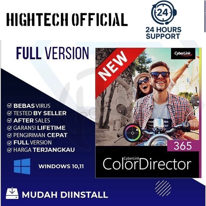 Jual Aplikasi Editor Warna CyberLink ColorDirector Ultra 2025 [WIN ...