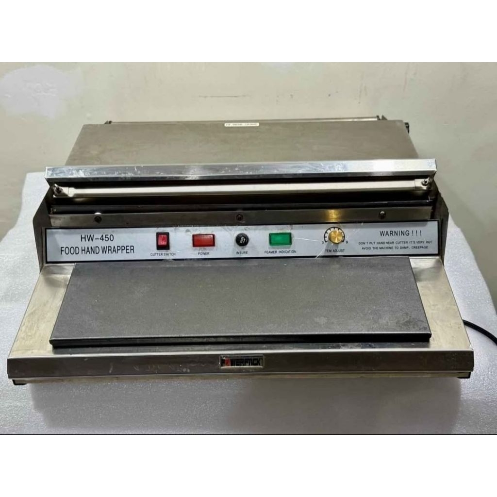 Jual HW-450 powerpack mesin wrapping plastik buah serbaguna | Shopee ...