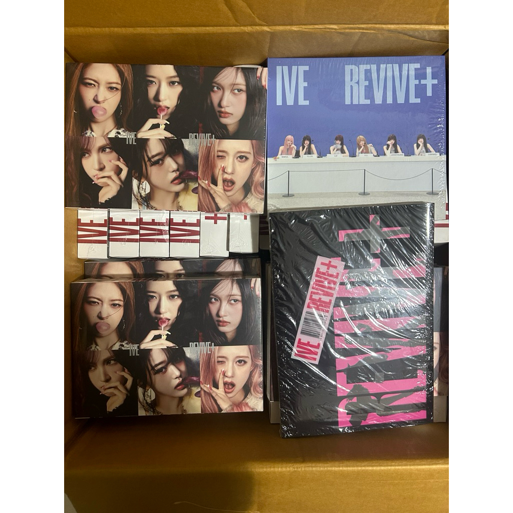 Jual READY STOCK 2ND ALBUM IVE REVIVE+ REVIVE SEALED TERSEGEL SEGEL ...