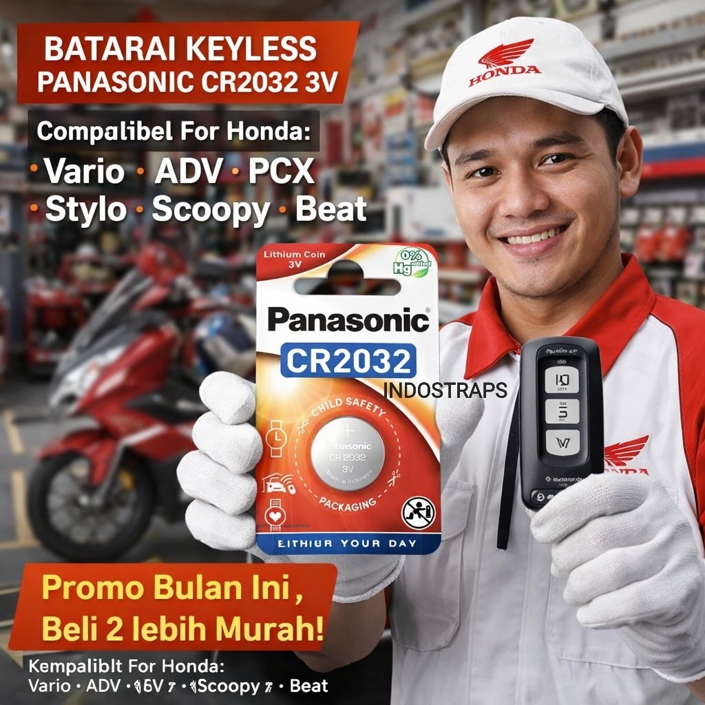 Jual Baterai Remote ADV 150 160 VARIO 150 160 Batre Remote Kayless PCX ...