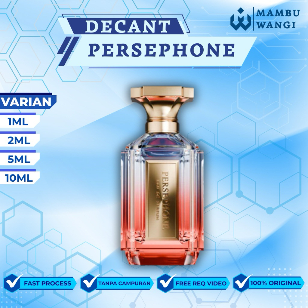 Jual Decant Parfum Velixir Persephone 100% ORIGINAL | Shopee Indonesia