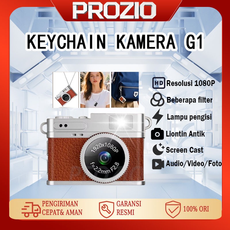 Jual PROZIO Super Mini Kamera Digital Retro Thumb Camera Indoor Home ...