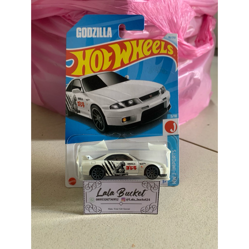 Jual hotwheels skyline r33 godzila putih | Shopee Indonesia