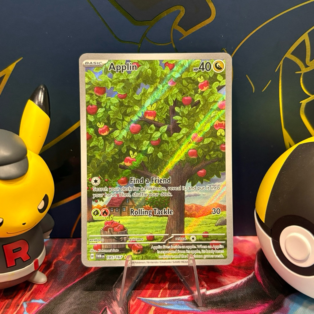 Jual Applin 185/167ENG - IR - Twilight Masquerade - Pokemon TCG ...