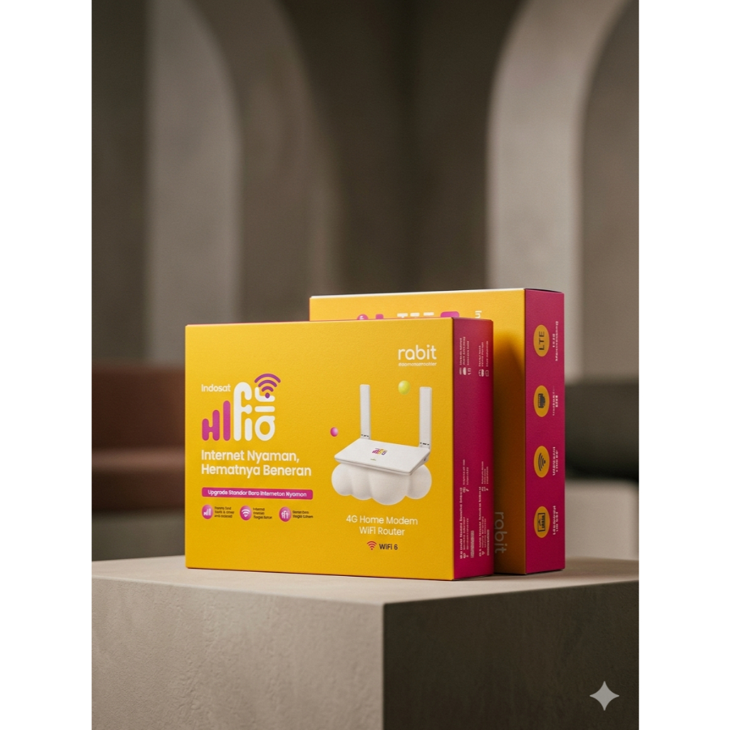 Jual [PROMO] Modem CPE Wifi Portabel Premium Indosat HiFi Air 4G Rabit ...