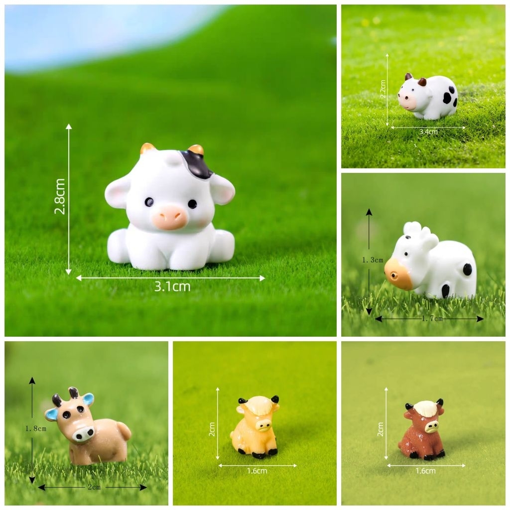 Jual Figure Mini Sapi Kerbau Bison Mini Dekorasi Gantungan Kunci ...