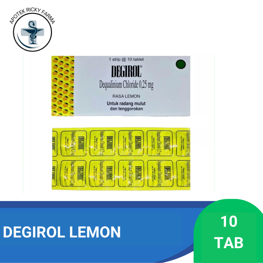 Jual DEGIROL 1 STRIP @ 10 TABLET HISAP | Shopee Indonesia
