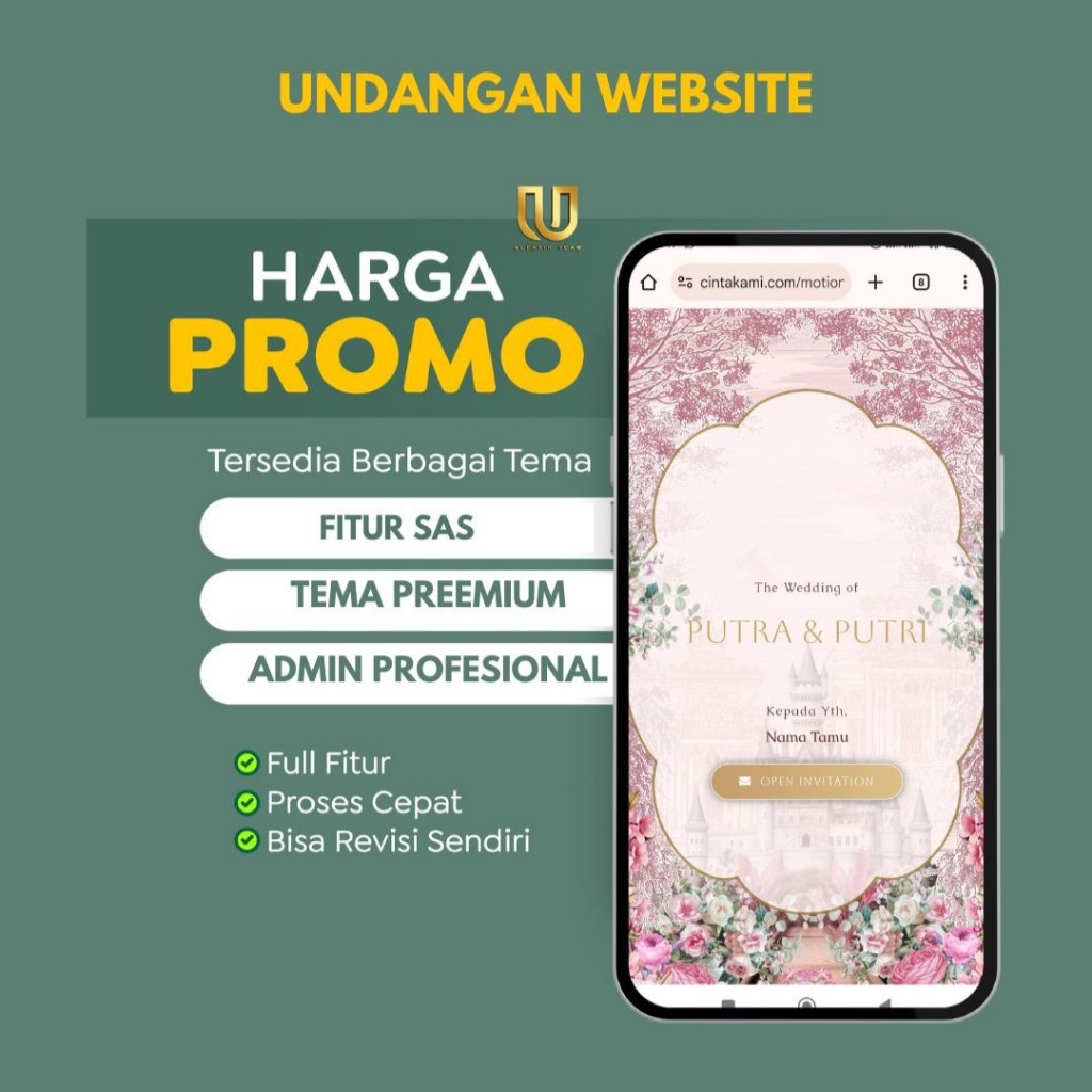 UNDANGAN WEBSITE | UNDANGAN DIGITAL | UNDANGAN ONLINE