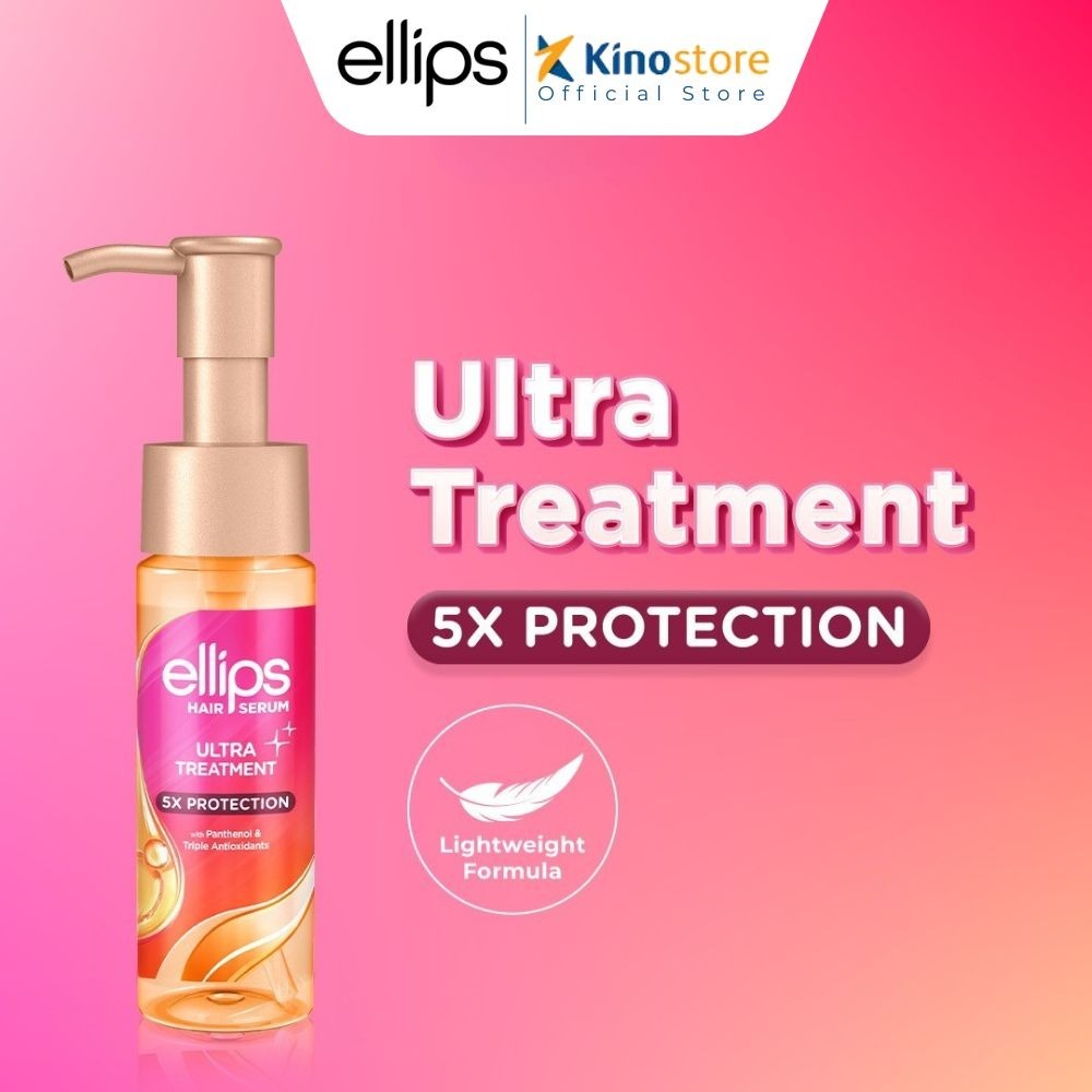 Jual [NEW LAUNCH] Ellips Ultra Treatment Hair Serum 48ml Rambut Halus ...