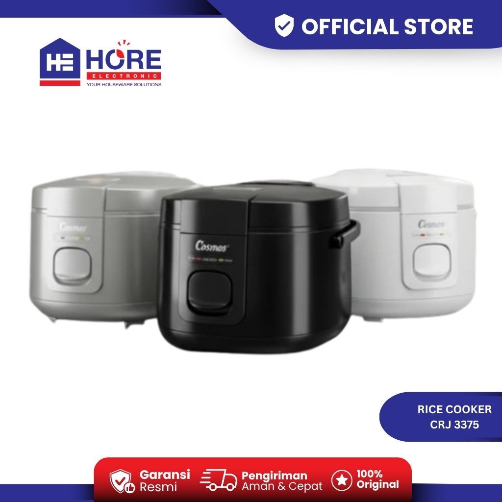 Jual Cosmos Rice Cooker CRJ-3375 1.8L Magic Com Cosmos CRJ 3375 Anti ...