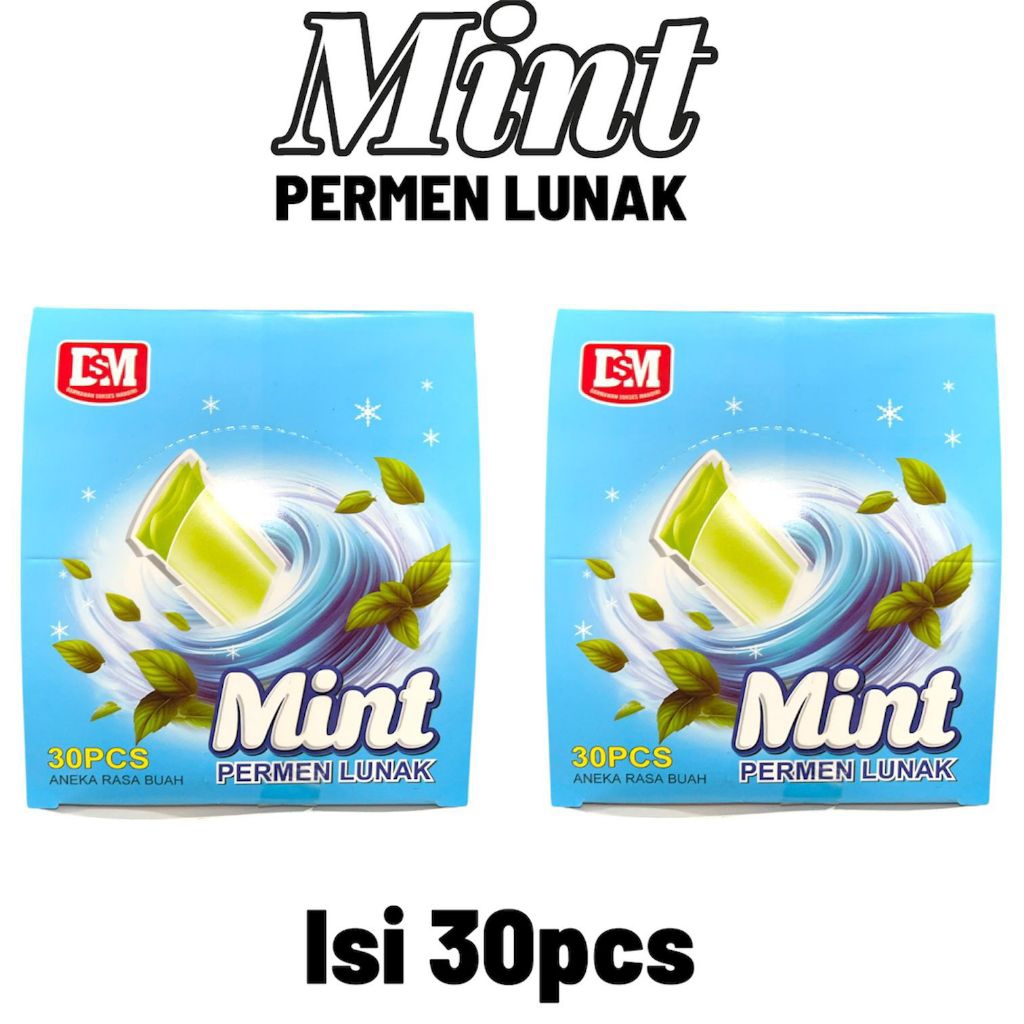 Jual Permen Pepermint Kertas Lunak DSM 30 Pcs - Rasa Segar, Tekstur ...