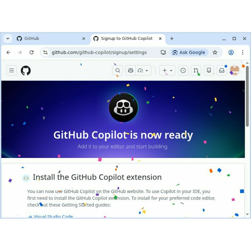 Jual GitHub Copilot PRO 2 Tahun - Aktivasi Akun Pribadi (Email Sendiri ...