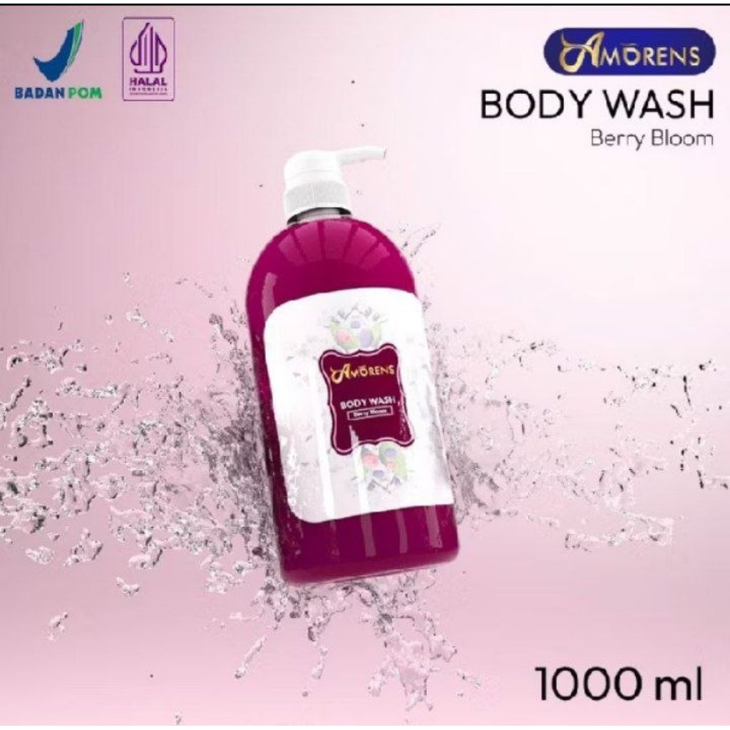 Jual Amorens sabun cair / body wash 1 liter | Shopee Indonesia