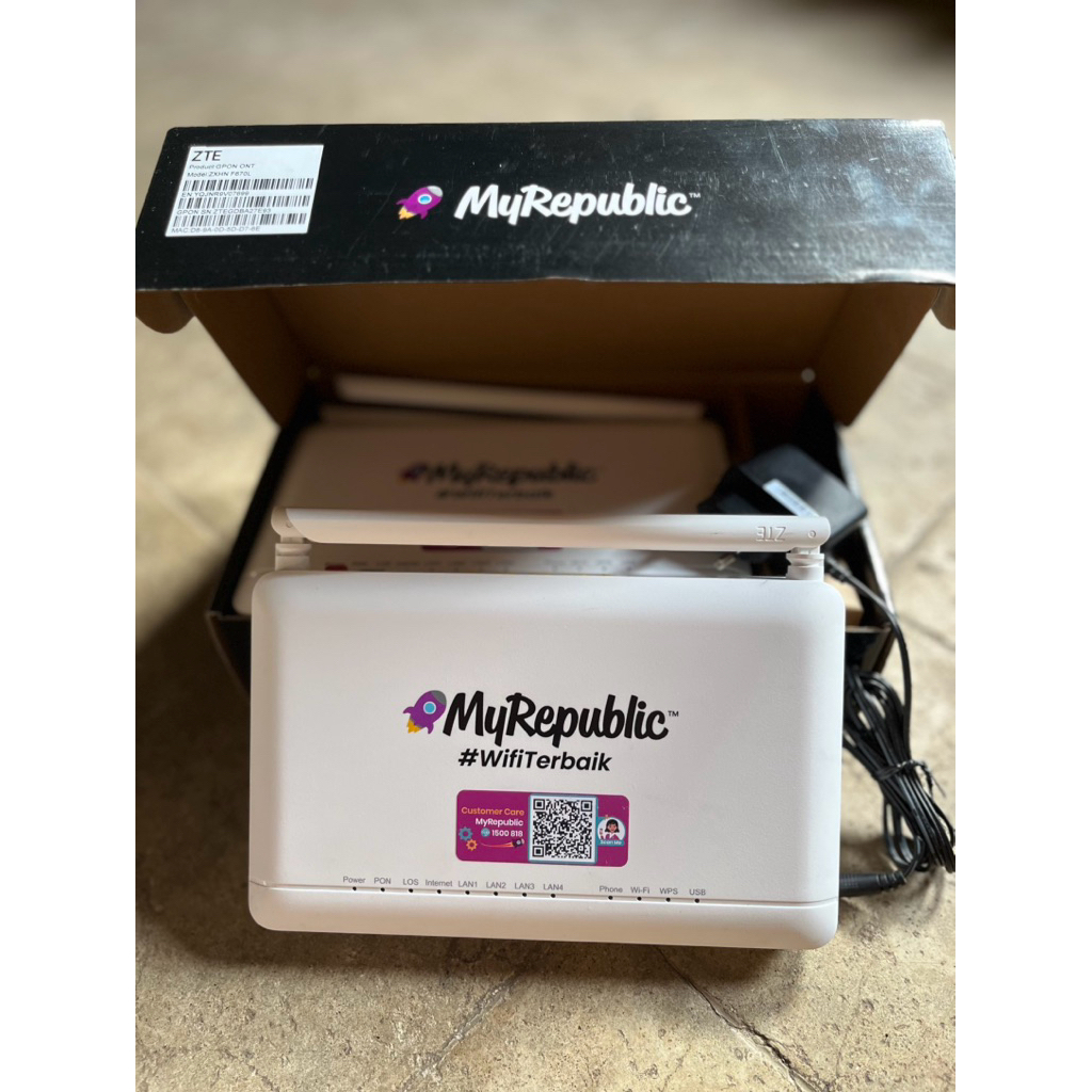 Jual MyRepublic ONT MODEM ROUTER F670L APC KONEKTOR HIJAU WiFi Terbaik ...