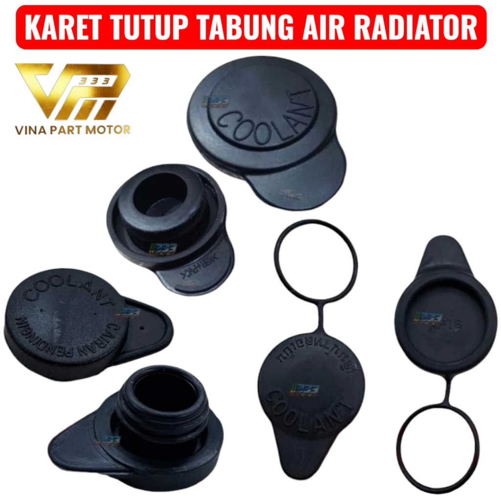 Jual cap reserve tank karet tutup tabung air radiator vario 110 vario ...