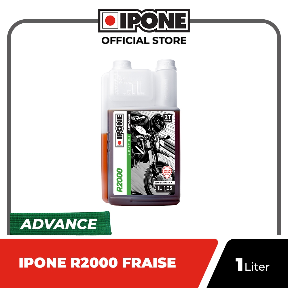 Jual Ipone R2000 Fraise - Oli motor 2 tak | Shopee Indonesia
