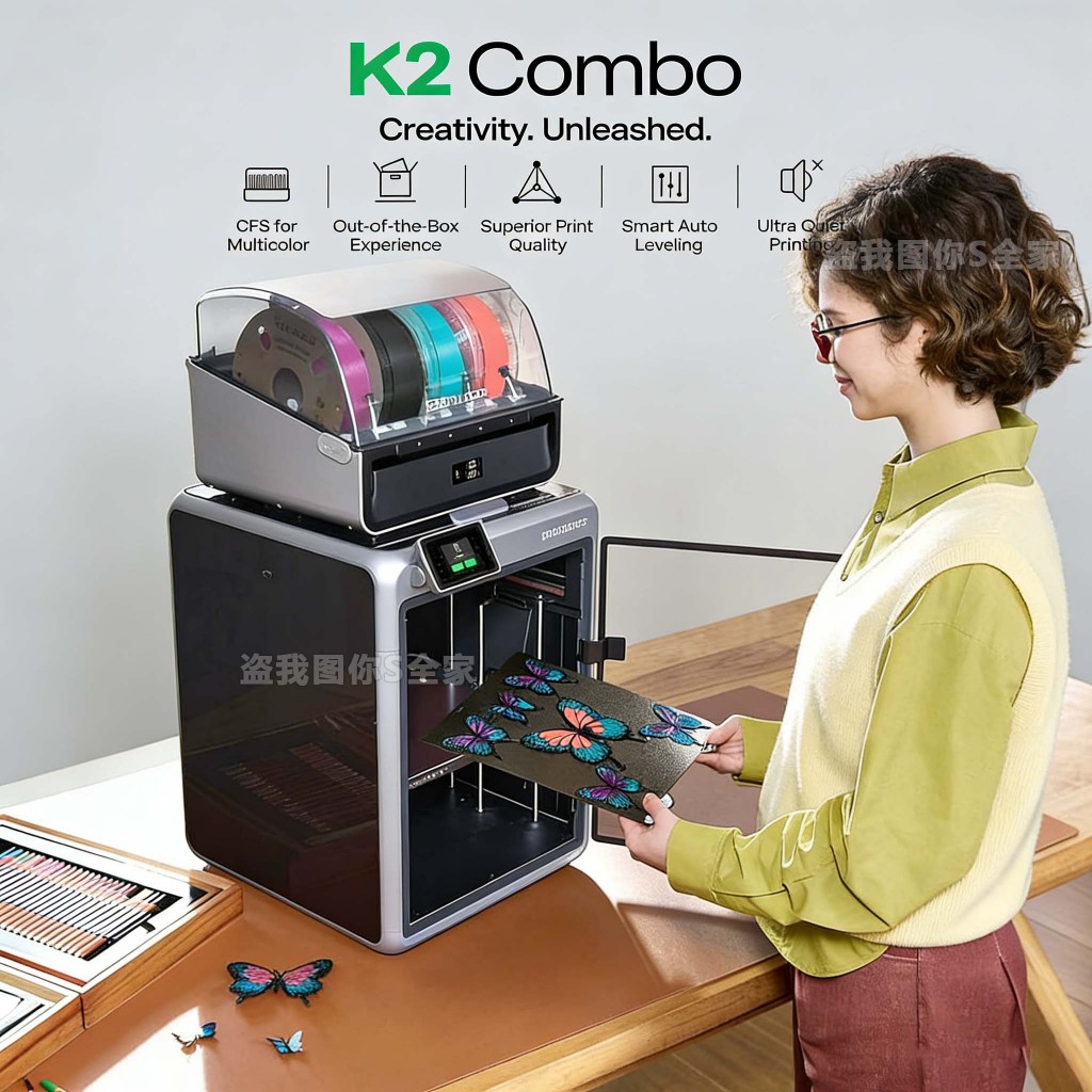 Jual Creality K2 Pro 3D Printer 600mm/s Printer 3D multiwarna FDM ...