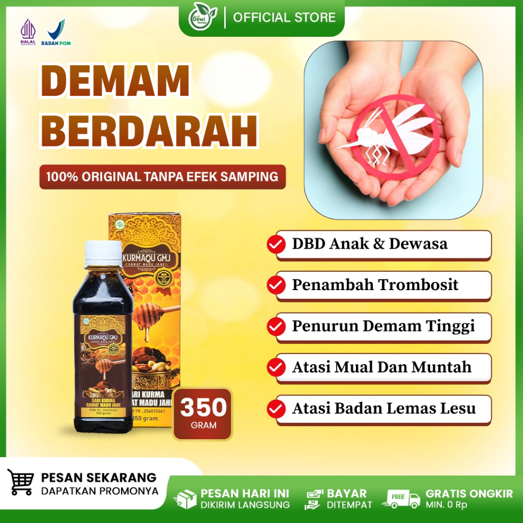 Jual Obat DBD Demam Berdarah Anak & Dewasa, Penambah Trombosit, Penurun ...