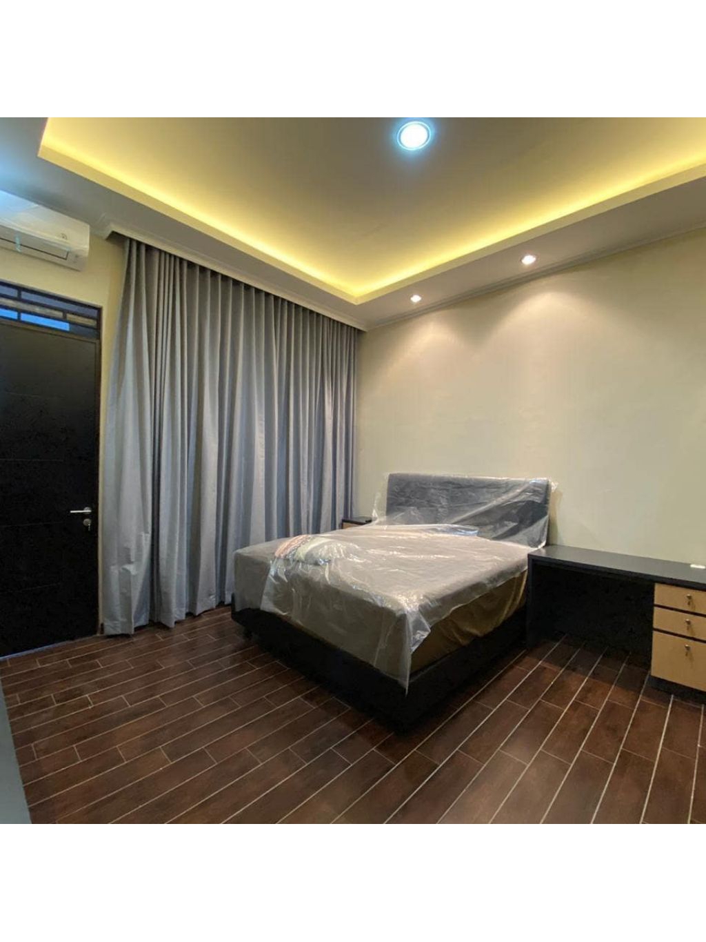 Jual Jasa Custom Kamar set Utama (Bedroom Set Minimalis + Wardrobe ...