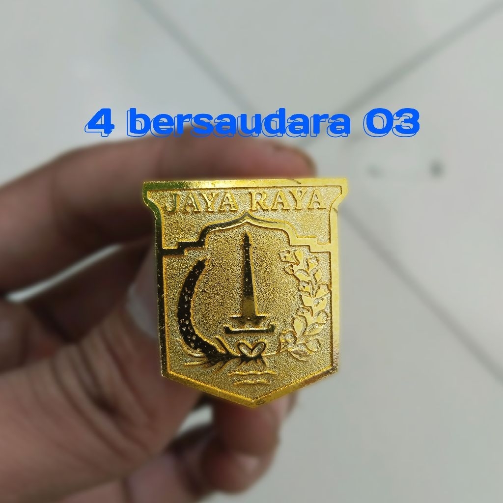 Jual pin mut DKI JAKARTA pin jaya raya ready stok bahan premium ...