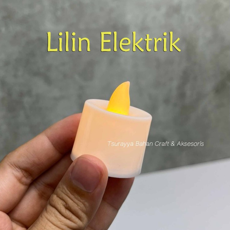 Jual Lampu Lilin Elektrik Mini LED / Candle Light Portable / Mini Lampu ...