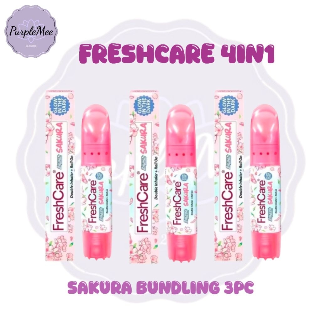 Jual Paket Bundling - FreshCare SAKURA Aromatheraphy Double Inhaler ...