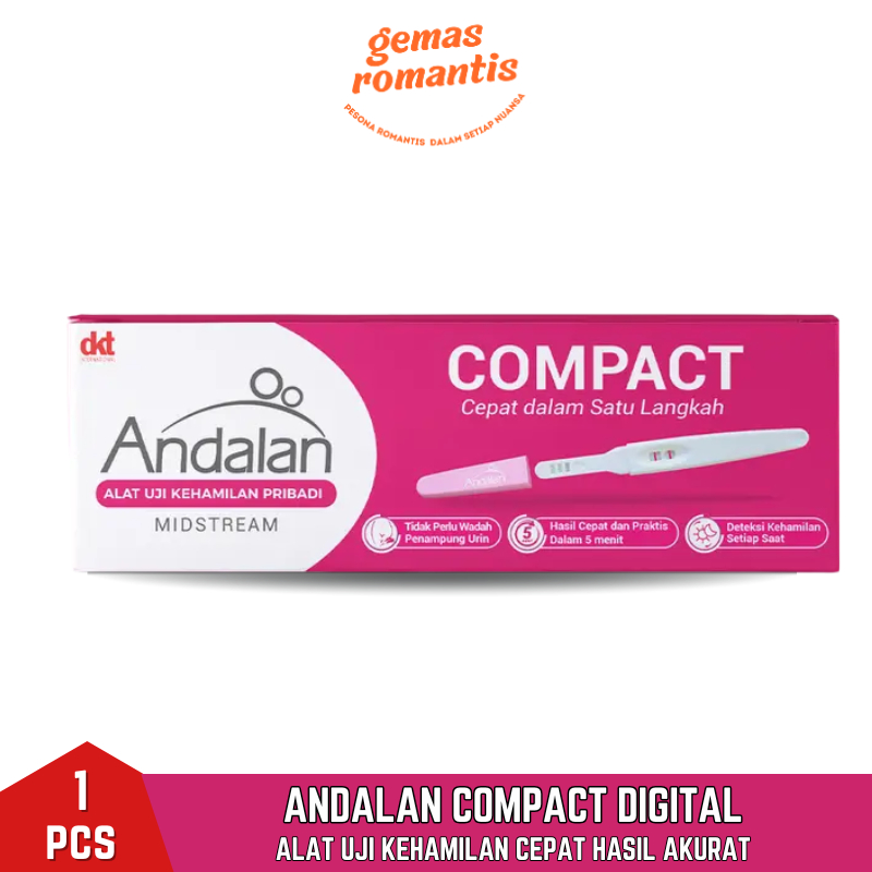 Jual Andalan Pregnancy Test Midstream - Alat Tes Kehamilan Pribadi ...