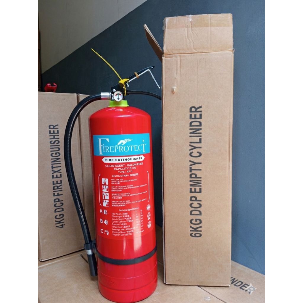Jual Fire Protect APAR 6Kg | Tabung Apar Pemadam Api Liquid Clean Agent ...