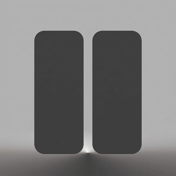 Jual Panel Senja T99 Akrilik Bening/Hitam Doff/Putih | Shopee Indonesia