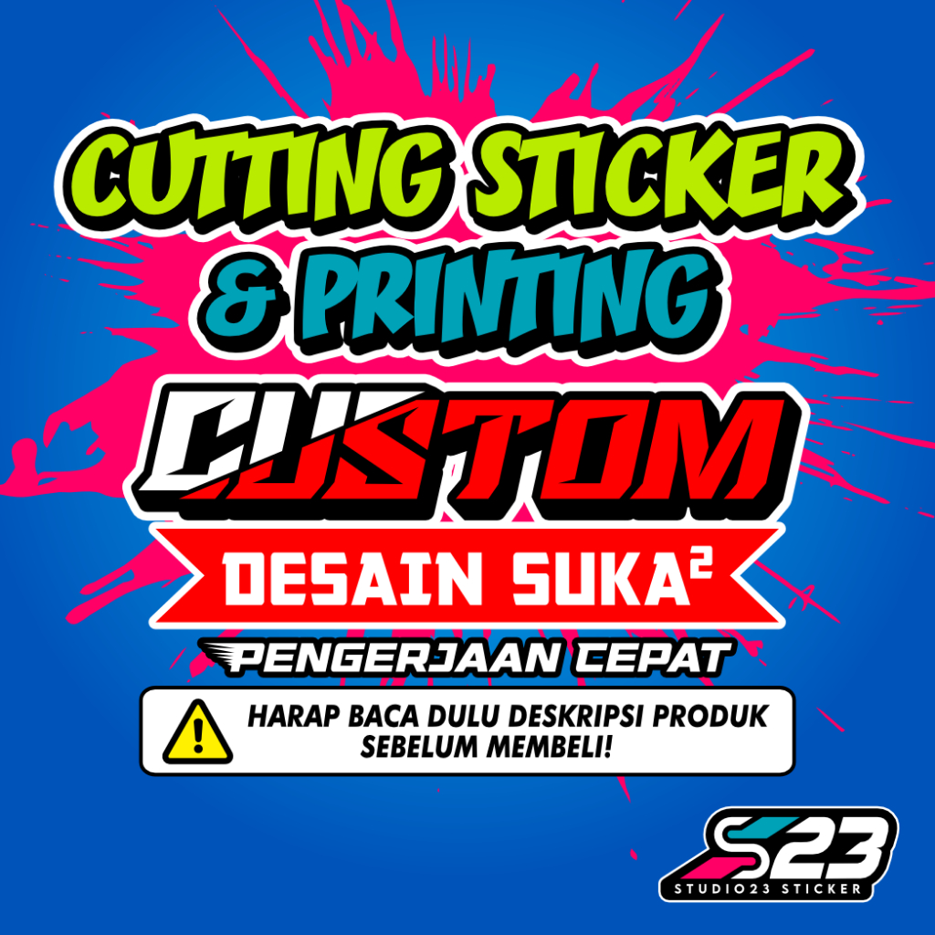 Produk Studio23 Sticker | Shopee Indonesia