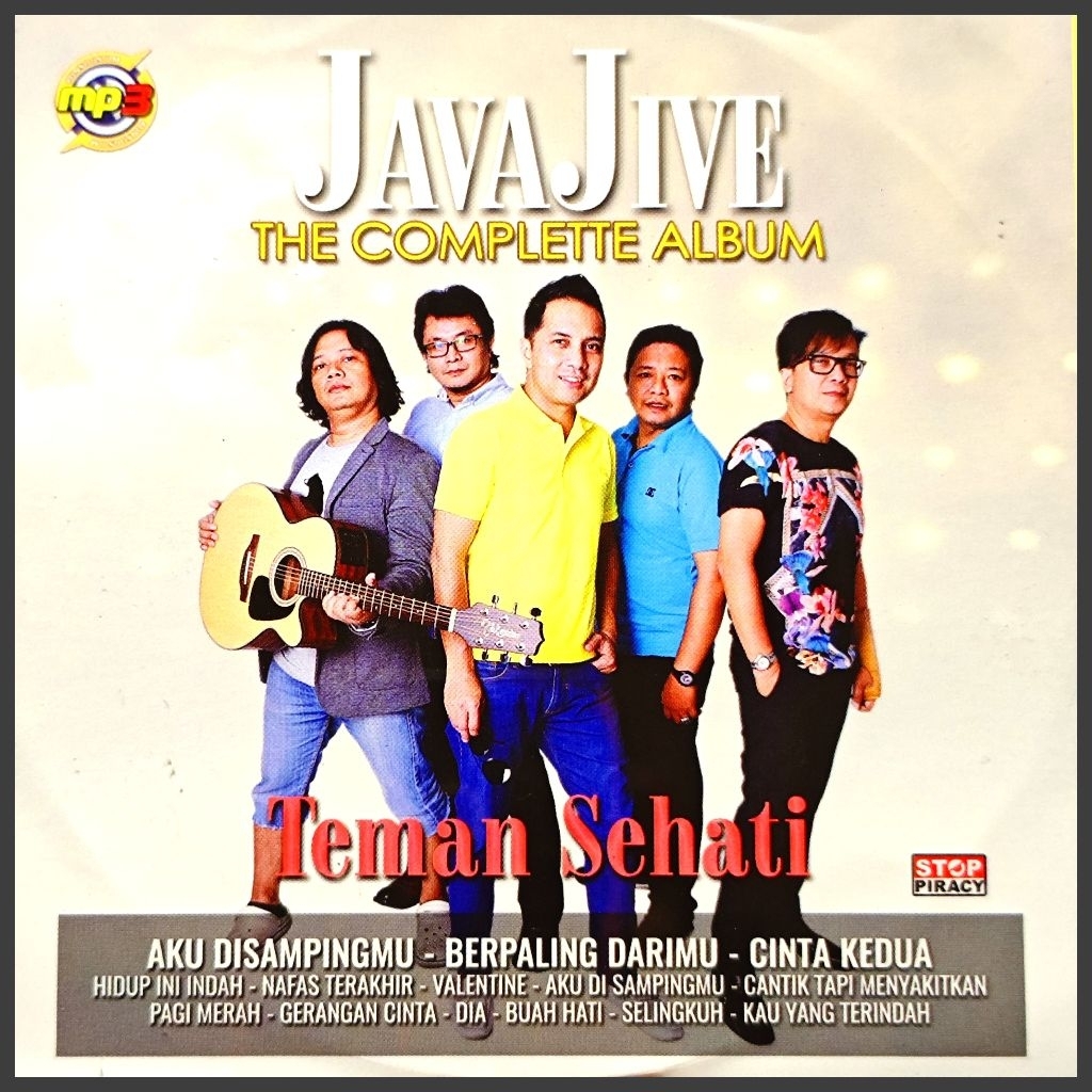 Jual Kaset MP3 Audio Lagu Pop Indonesia Java Jive - Pas Band - Bip ...