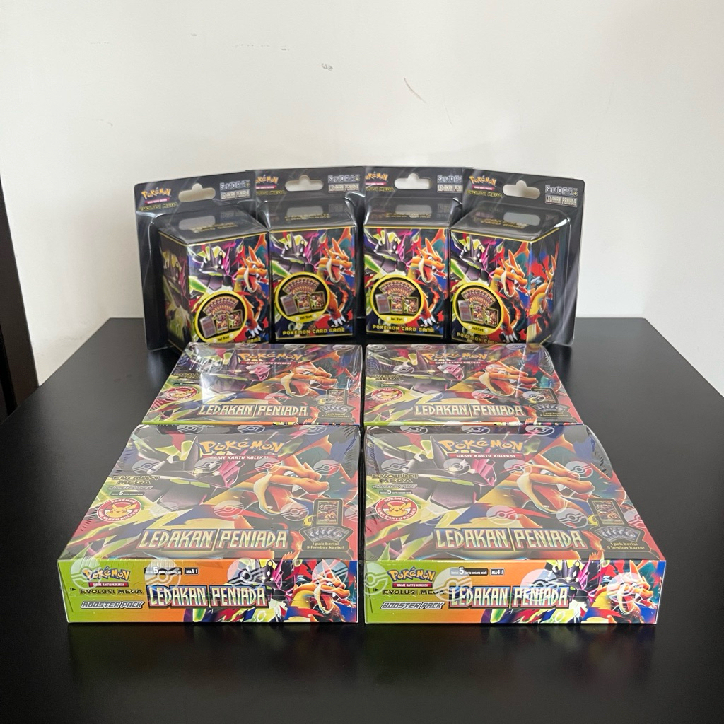 Jual POKEMON LEDAKAN PENIADA TCG BOOSTER BOX SET 10 PAK | Shopee Indonesia