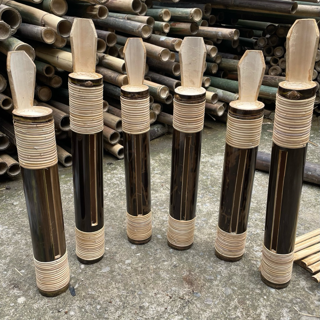 Jual Kentongan bambu tradisional / kentongan bambu pos ronda | Shopee ...