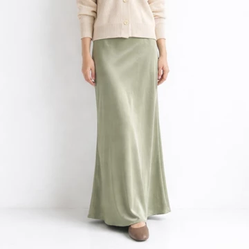 Rok Satin Silk Premium Maxi – Long Korean Satin Skirt – Look Slim – S–3XL CAROSEL