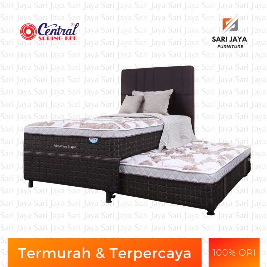 Jual Spring Bed / Matras / Kasur Central Grand Primavera Tropic 2 in 1 ...