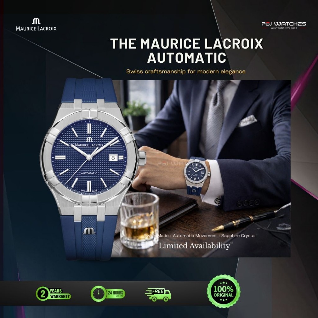 MAURICE LACROIX | AIKON AUTOMATIC DATE 42MM アイコン 