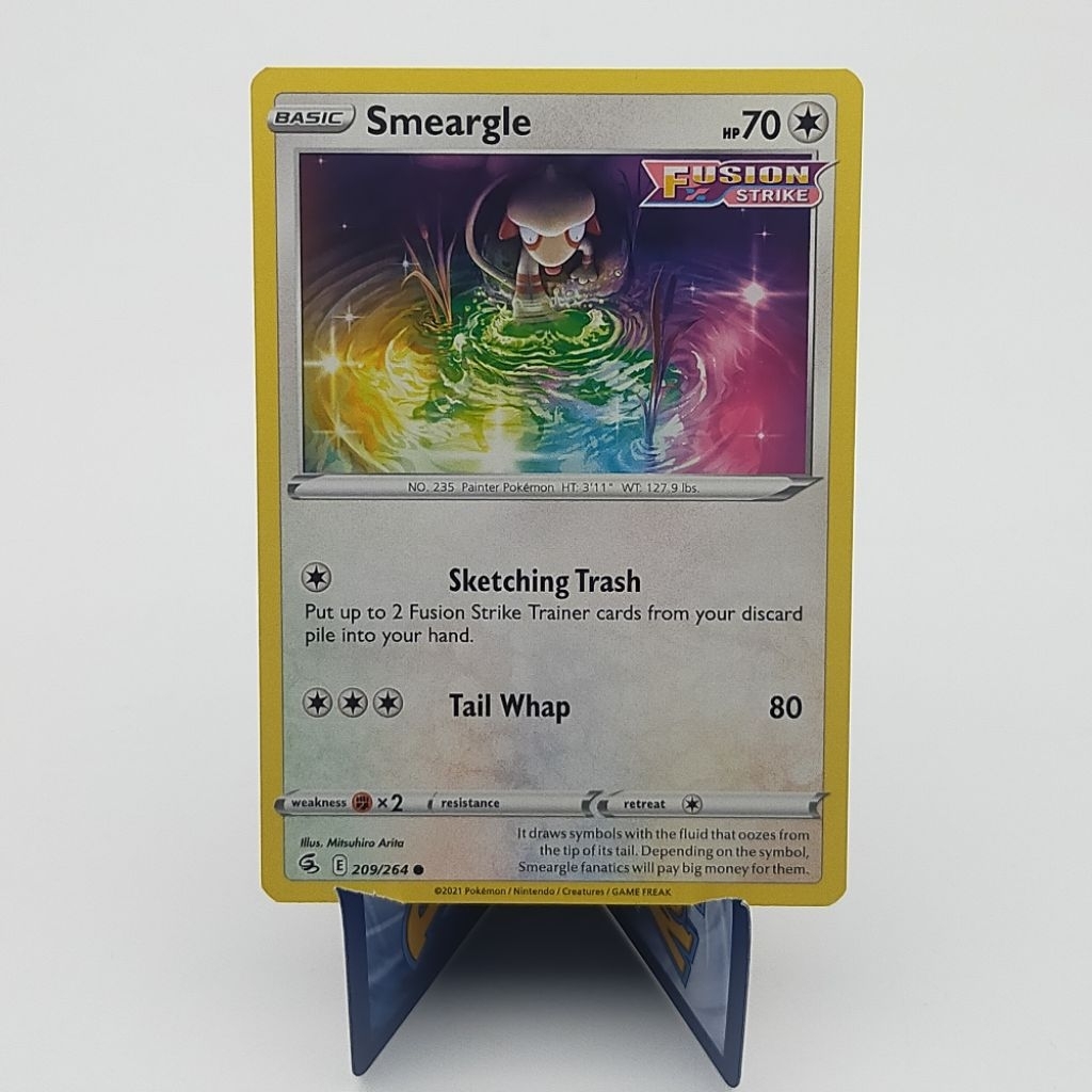 smeargle pokemon card fusion strike Shop Rare & Individual Pokémon Cards | Your Ultimate Pokémon TCG Store main image 0