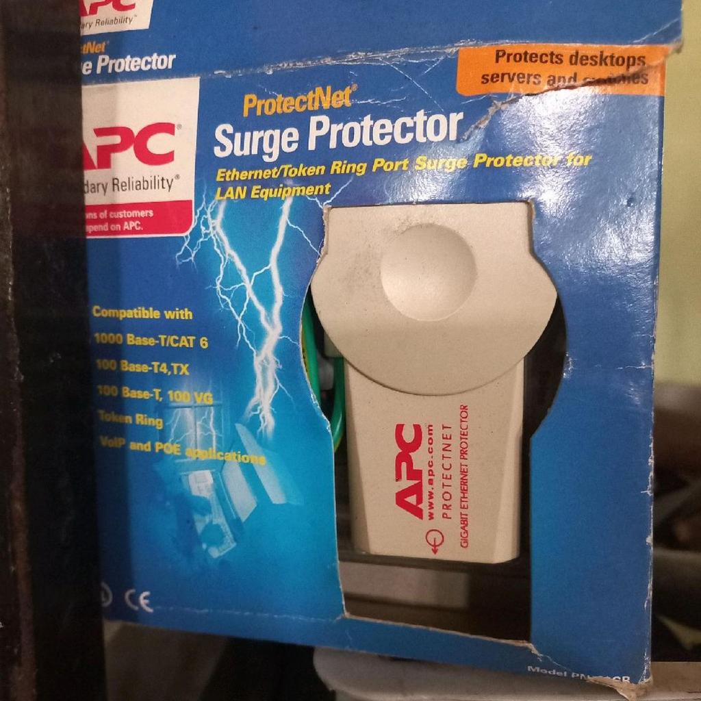 Jual APC ProtectNet Surge Protector LAN RJ45 Gigabit Ethernet Anti ...