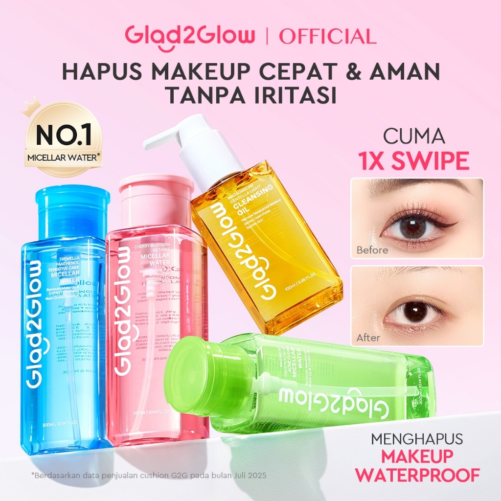 Glad2Glow Micellar Water LIVE