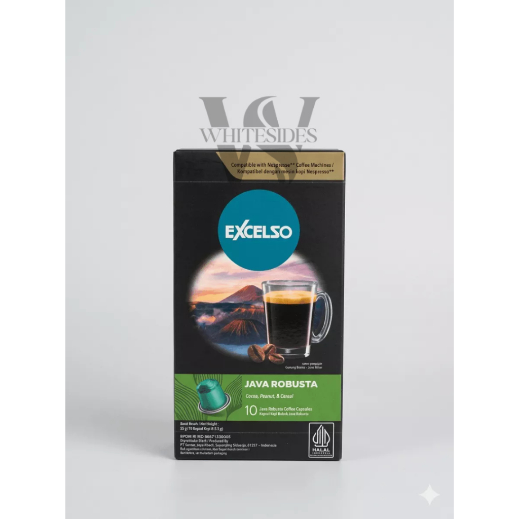 Jual Java Robusta Nespresso - Excelso Capsule Unakaffe Whole Bean 200gr ...