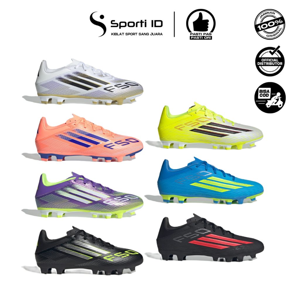 Jual ADIDAS F50 CLUB FG - 7 PILIHAN WARNA ORIGINAL | SPORTI ID | Shopee ...