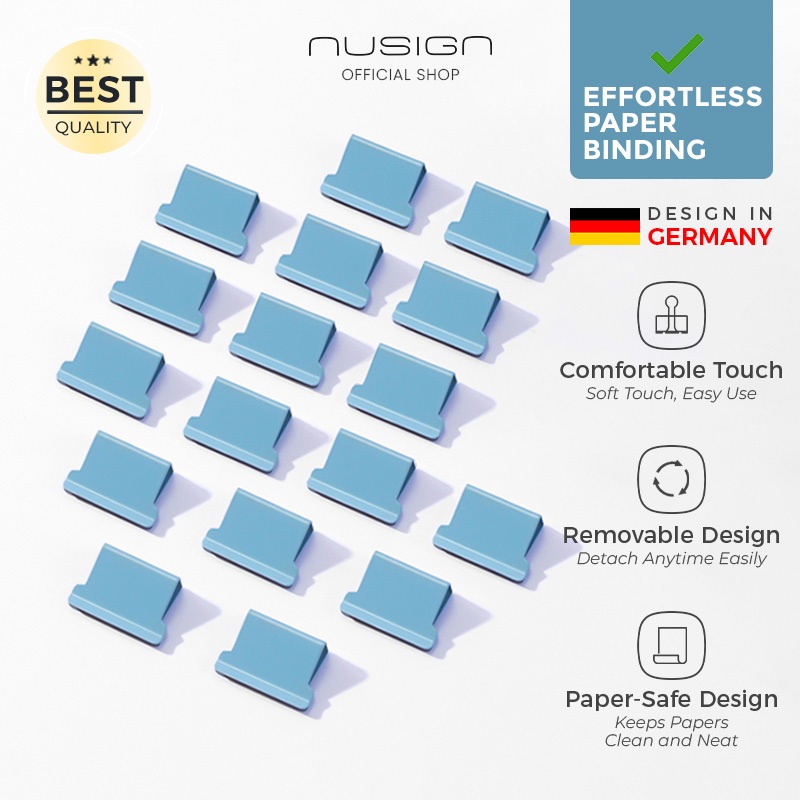Jual Nusign Fastener Clip Refill / Refill Binder Clip / Isi Penjepit ...