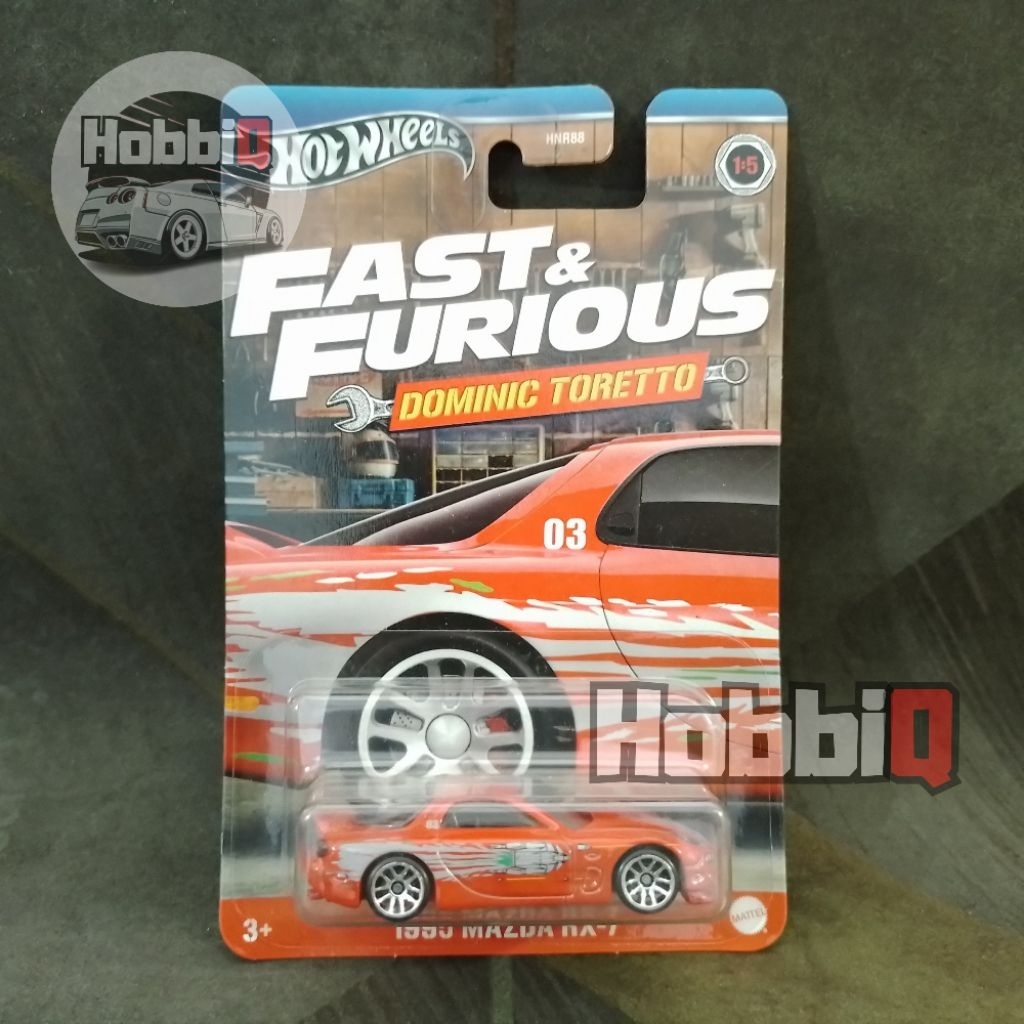 Jual hot wheels rx7 fast furious dominic toretto merah | Shopee Indonesia