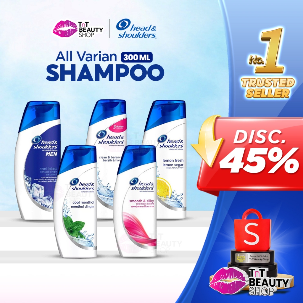 HEAD & SHOULDERS SHAMPOO 300ML SERIES  | TnT Beauty Shop
