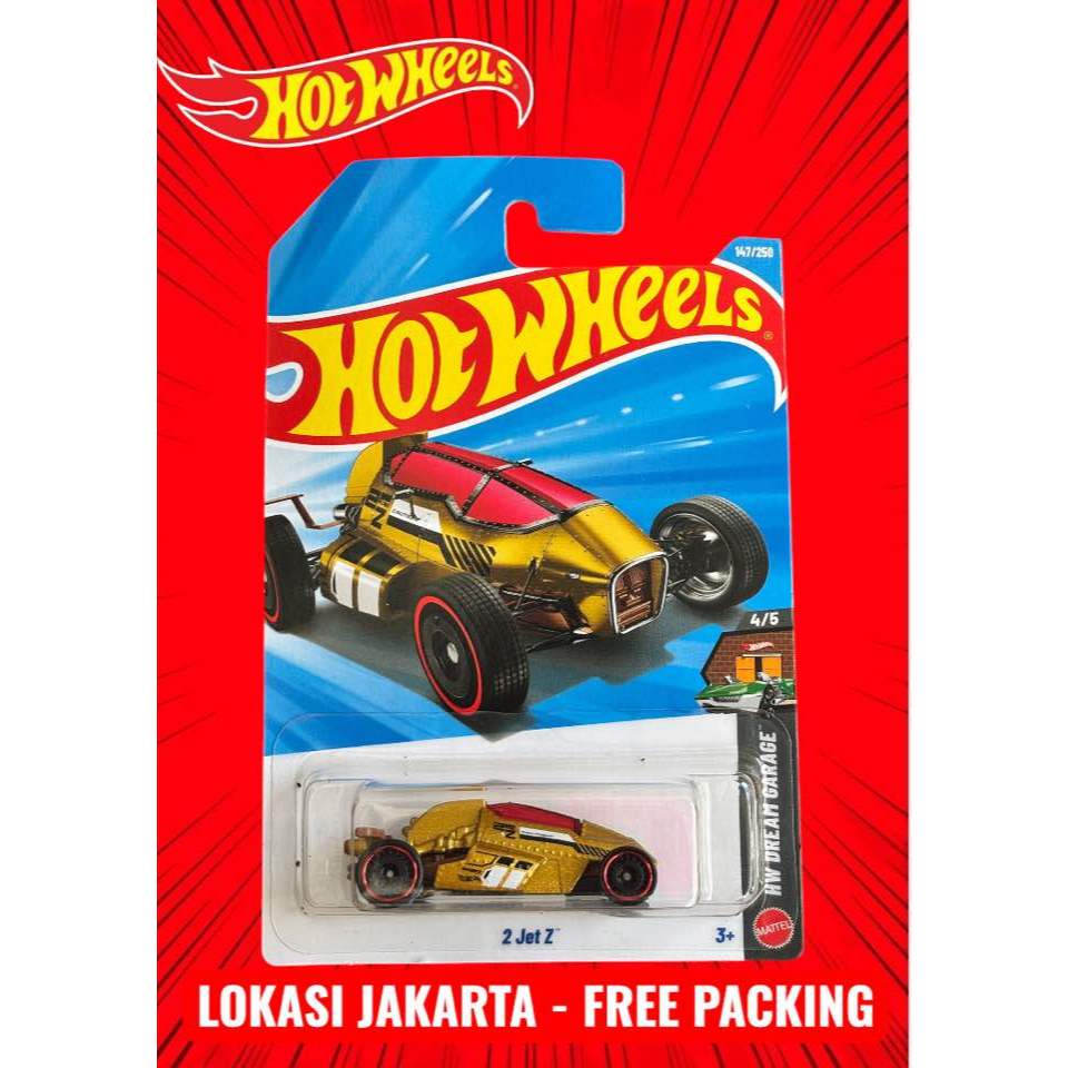 Jual Hot Wheels Treasure Hunt 2 Jet Z Gold Lot G 2026 | Shopee Indonesia